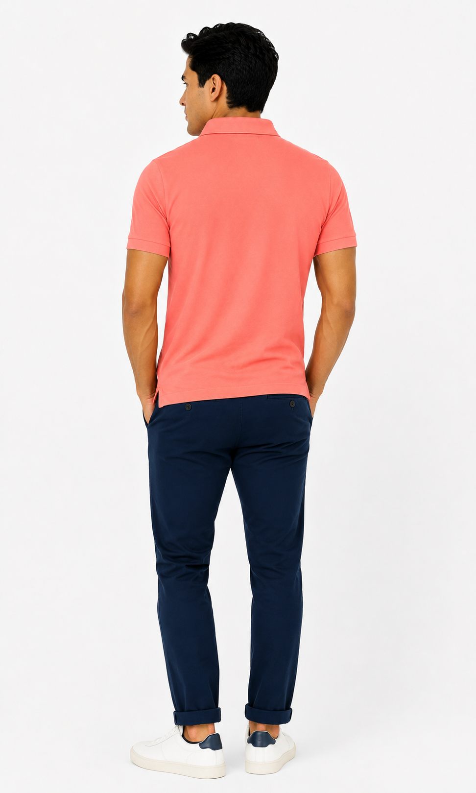Camiseta hombre manga corta unicolor - Imagen 13