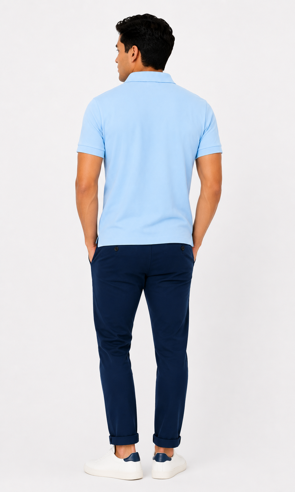 Camiseta hombre manga corta unicolor - Imagen 21