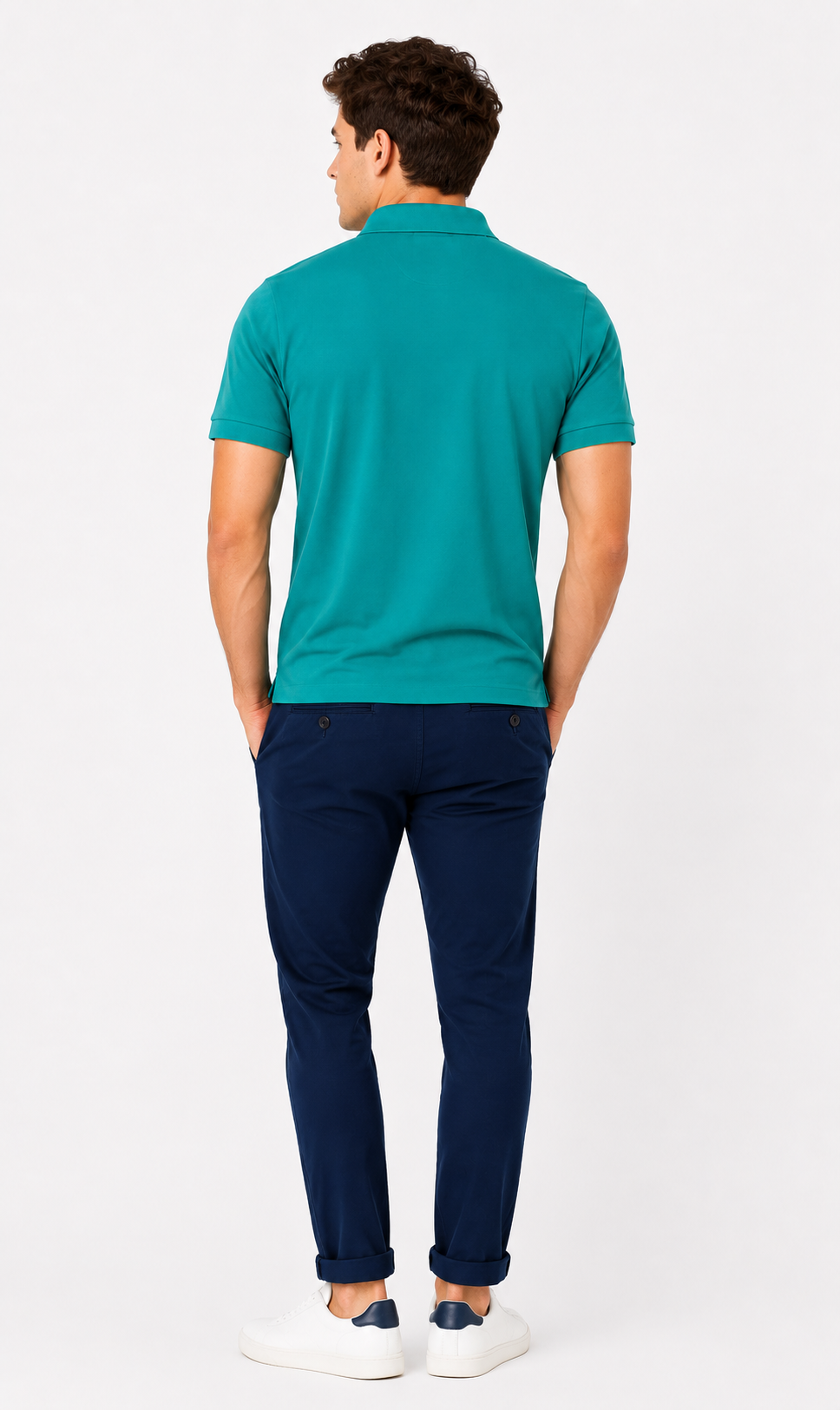 Camiseta hombre manga corta unicolor - Imagen 25