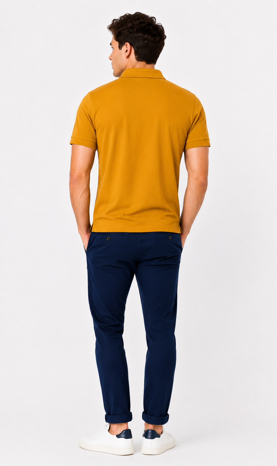 Camiseta hombre manga corta unicolor - Imagen 27