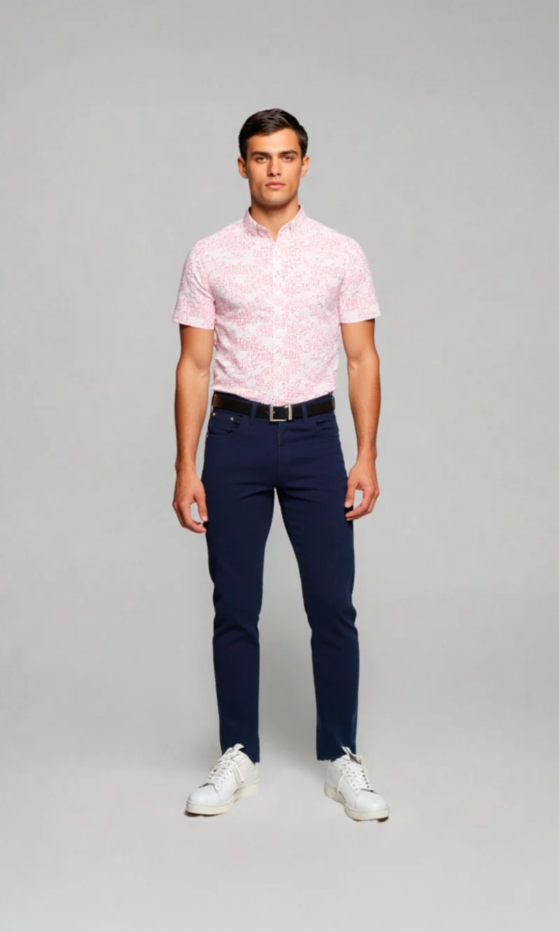 Pantalón hombre unicolor - Imagen 10