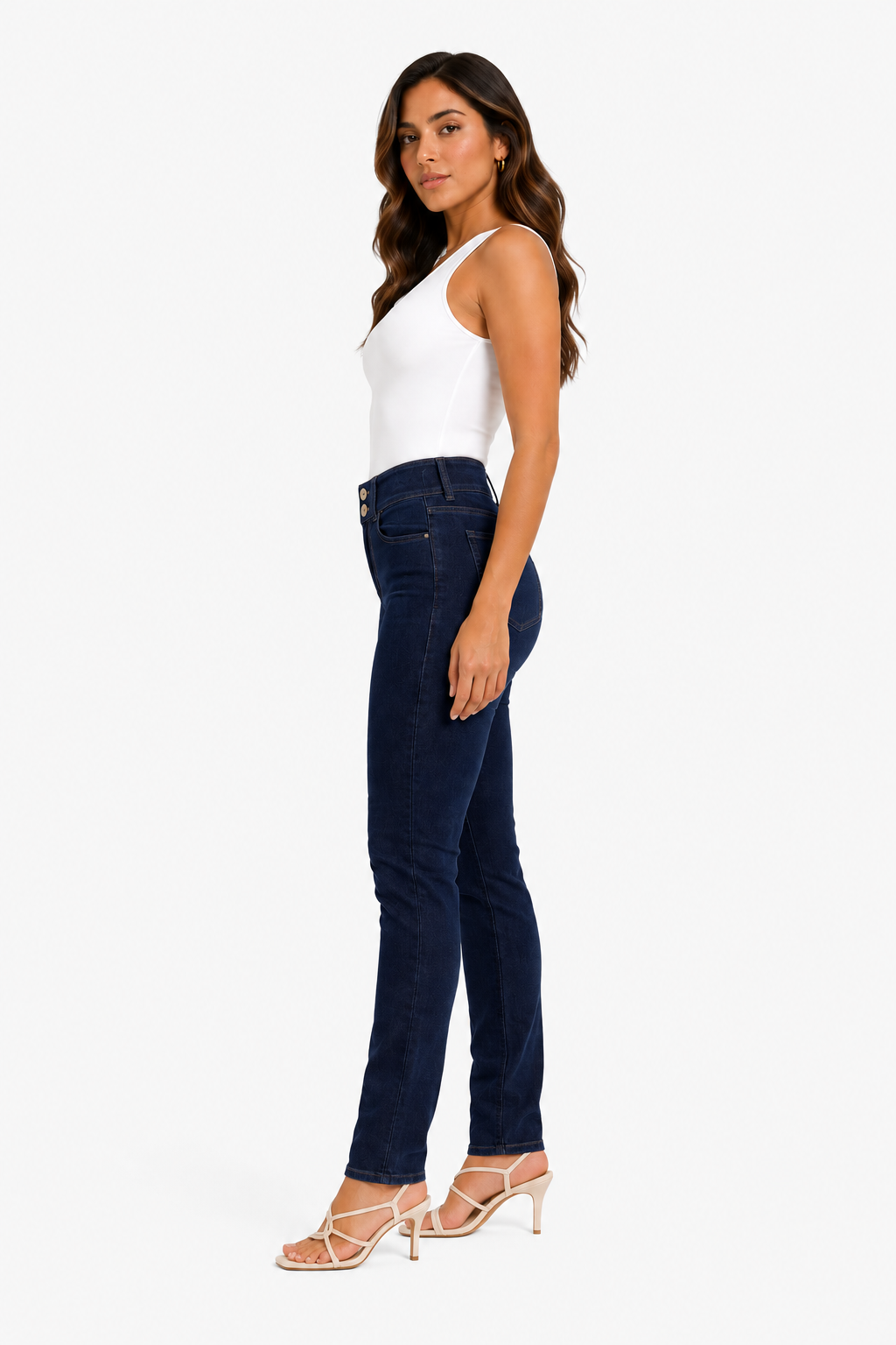Jean mujer unicolor - Imagen 14