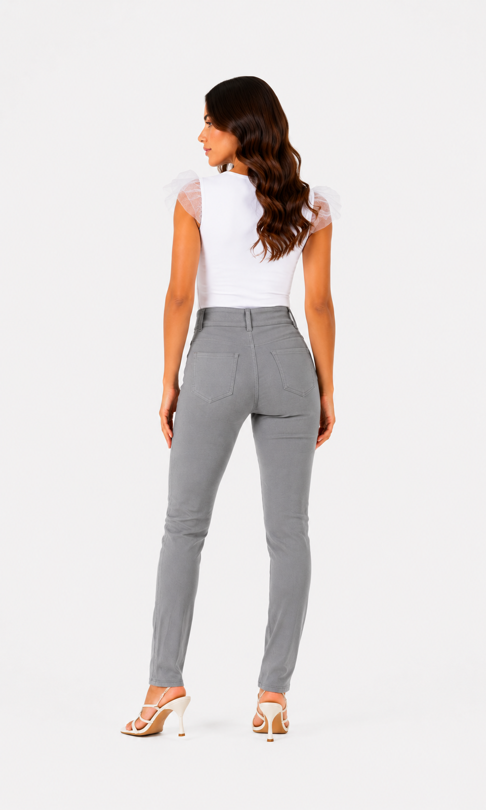 Jean mujer unicolor - Imagen 18
