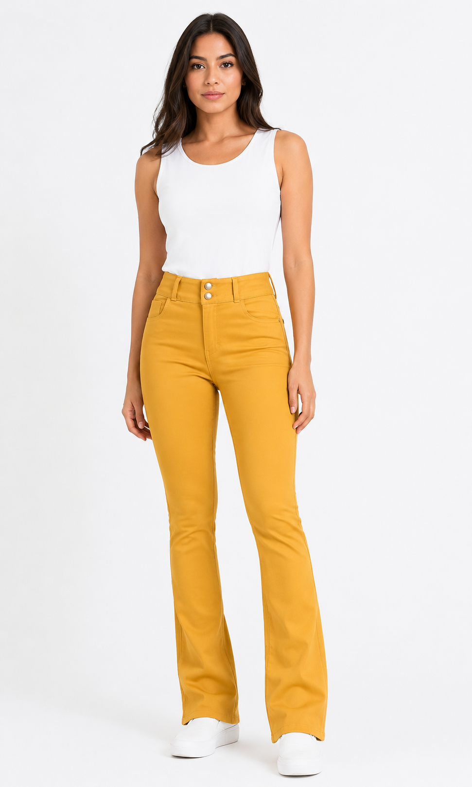Jean mujer unicolor - Imagen 7