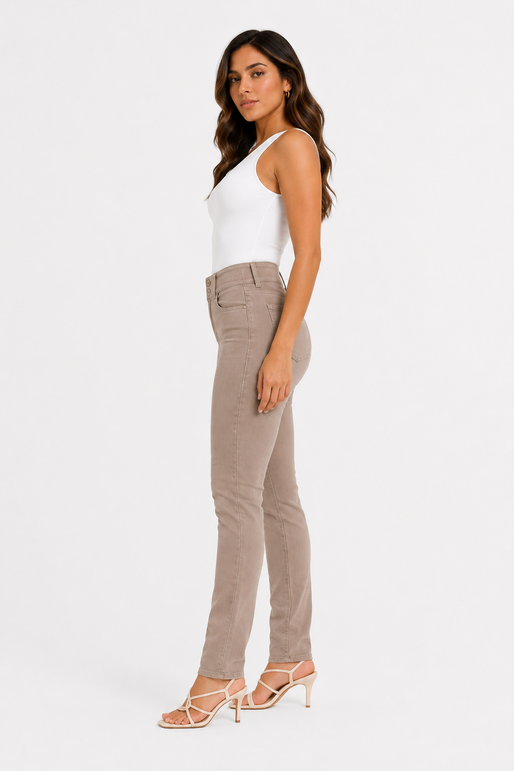 Jean mujer unicolor - Imagen 11