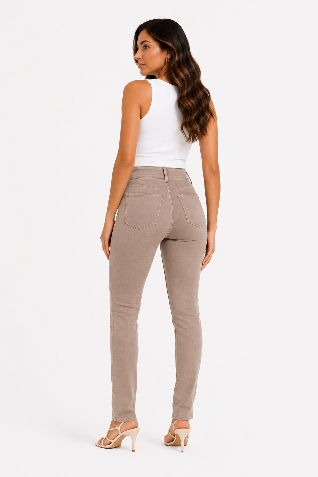 Jean mujer unicolor - Imagen 12
