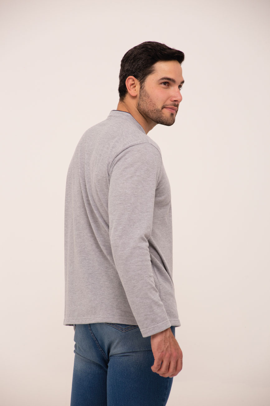 Buzo hombre casual manga larga unicolor - Tienda en linea LyH