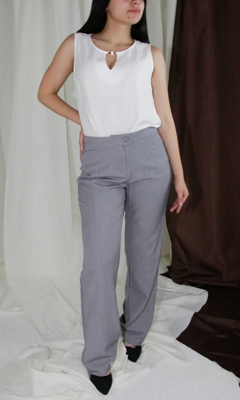 Pantalón mujer unicolor - Imagen 18