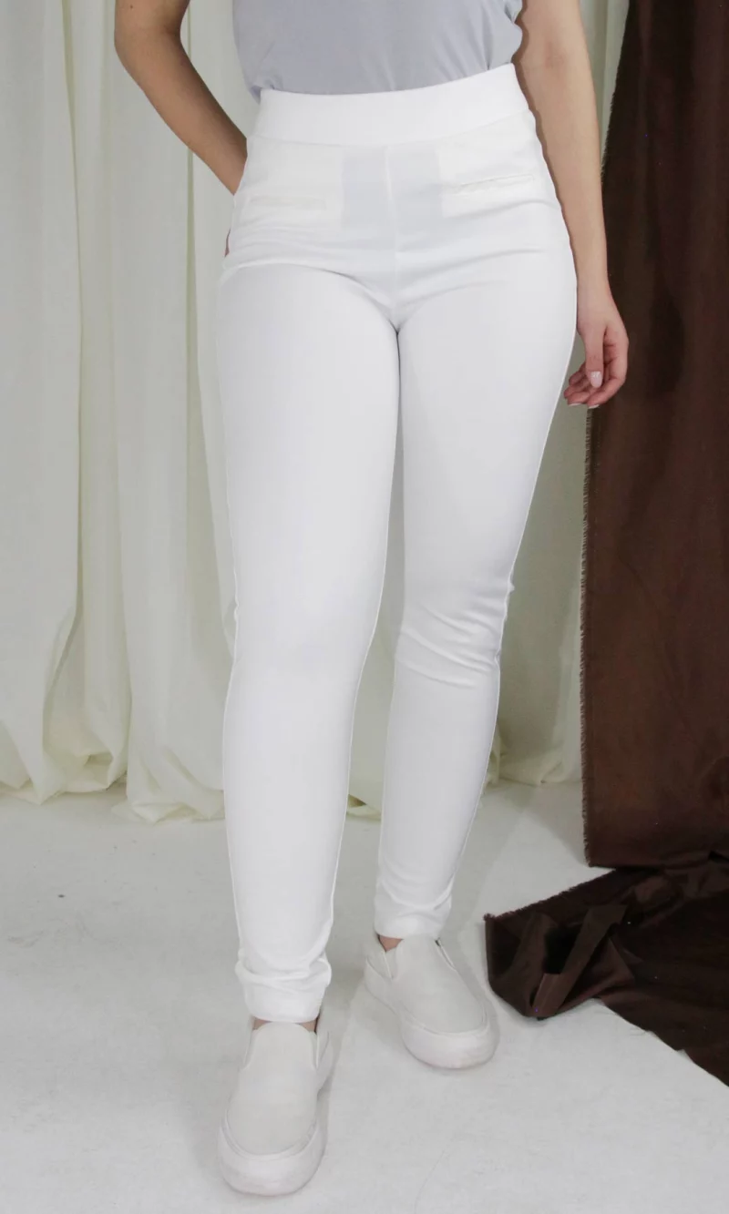 Pantalón mujer unicolor - Imagen 4