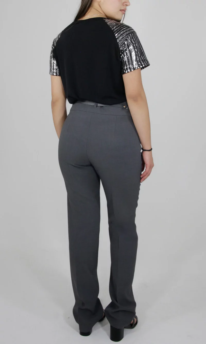 Pantalón mujer unicolor - Imagen 2