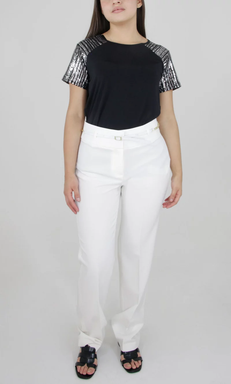 Pantalón mujer unicolor - Imagen 5