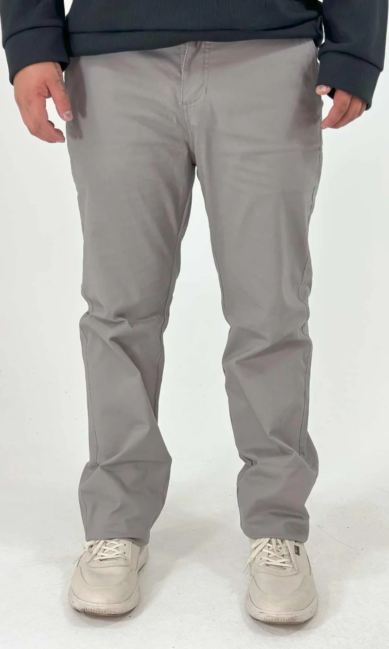 Pantalón hombre unicolor - Imagen 4