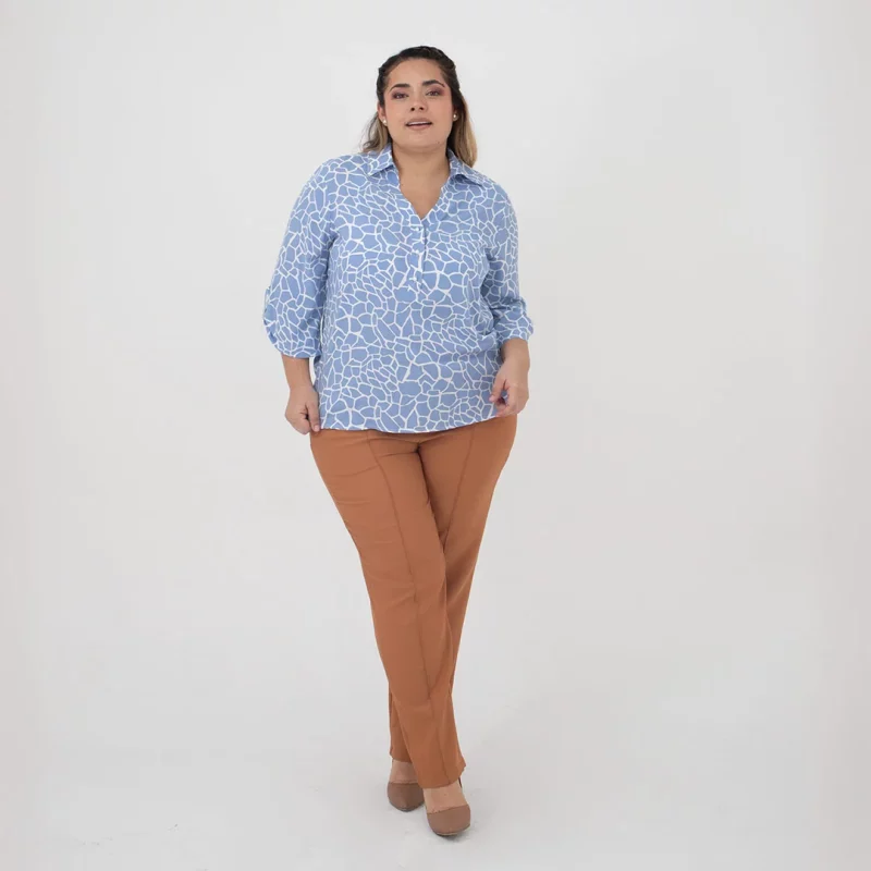 Pantalón mujer unicolor