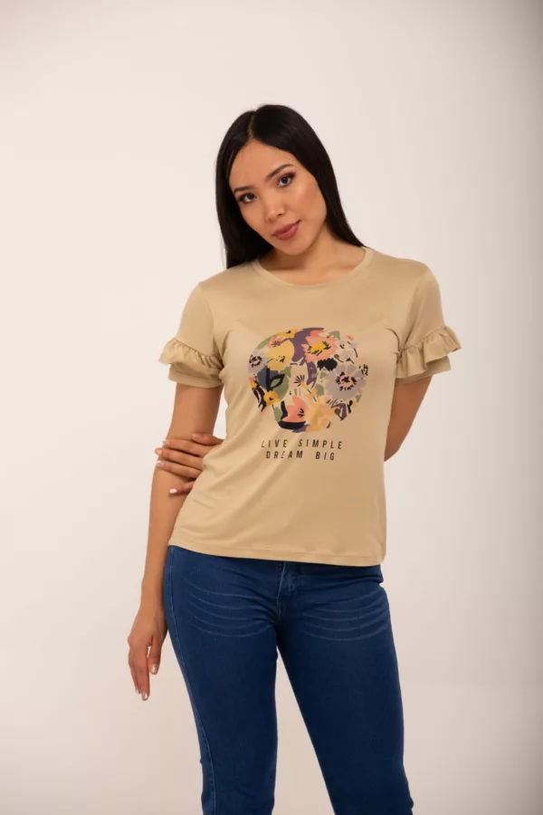 4R409103 Camiseta para mujer - tienda de ropa-LYH-moda