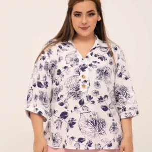 1F612135 Blusa para mujer tallas grandes pluz size - tienda de ropa-LYH-moda