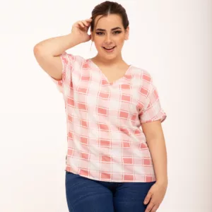 2J612028 Blusa para mujer tallas grandes pluz size - tienda de ropa-LYH-moda
