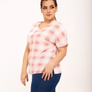 2J612028 Blusa para mujer tallas grandes pluz size - tienda de ropa-LYH-moda