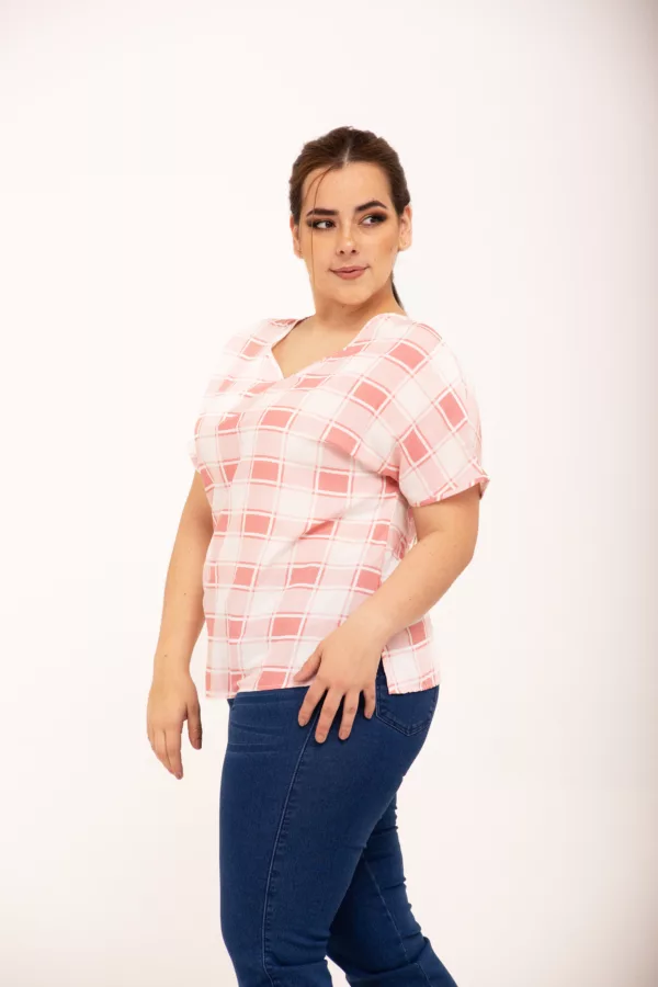 2J612028 Blusa para mujer tallas grandes pluz size - tienda de ropa-LYH-moda