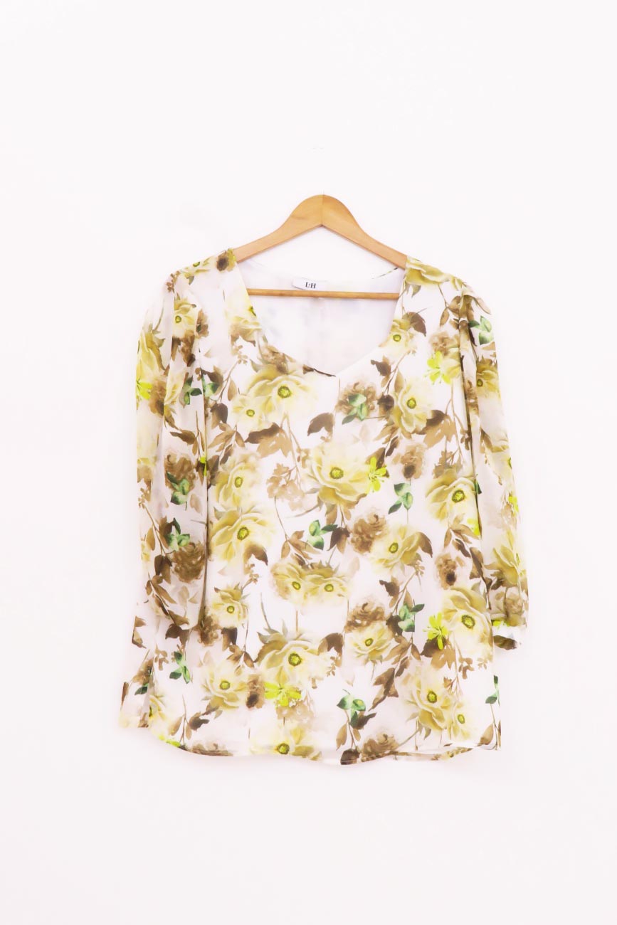 2J612032 Blusa para mujer tallas grandes pluz size - tienda de ropa-LYH-moda