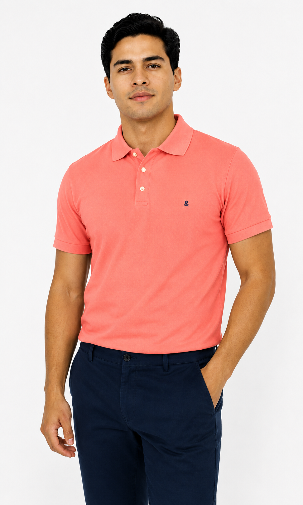 Camiseta hombre manga corta unicolor - Imagen 12