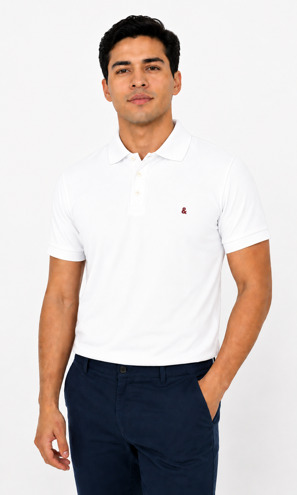 Camiseta hombre manga corta unicolor - Imagen 18