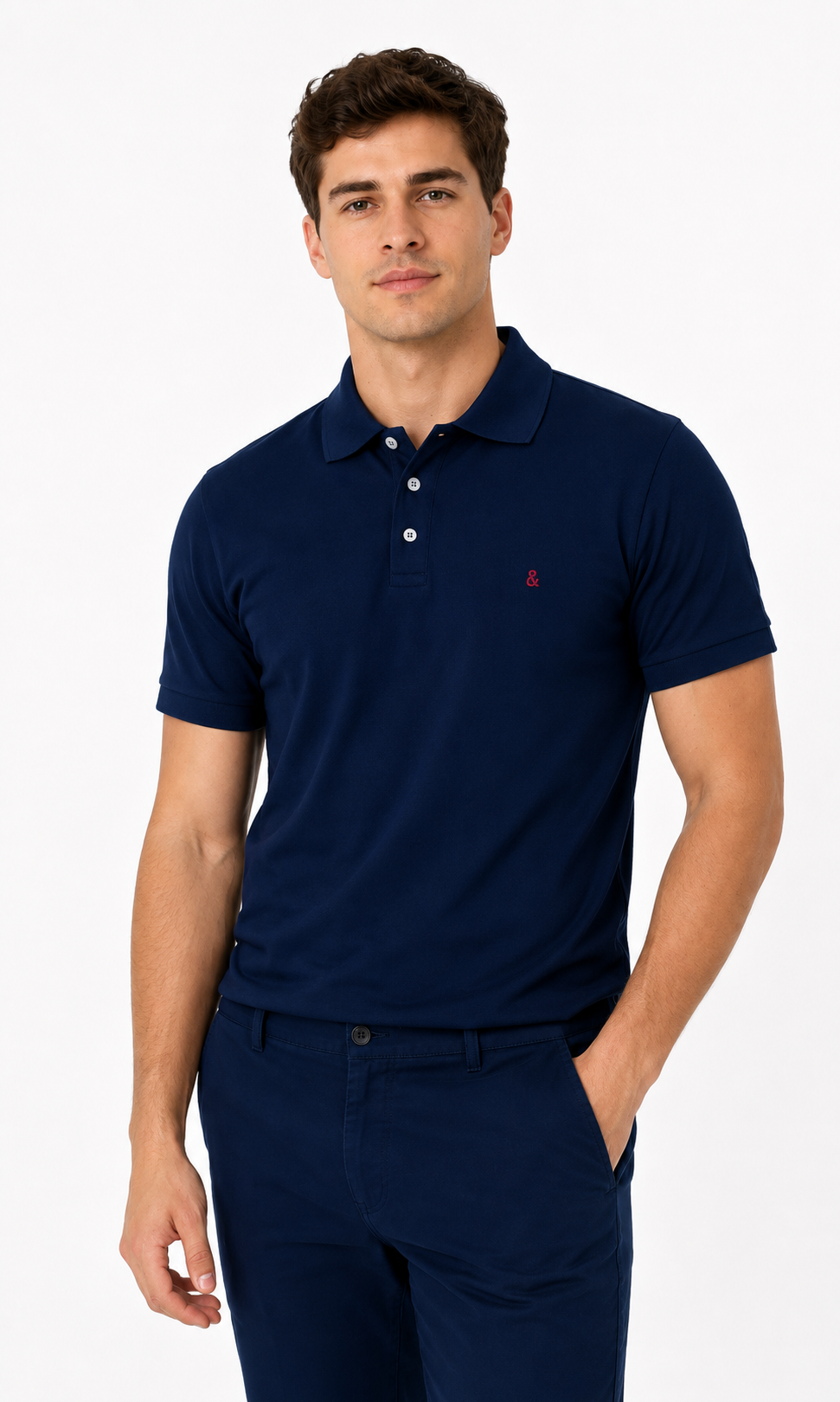 Camiseta hombre manga corta unicolor - Imagen 22