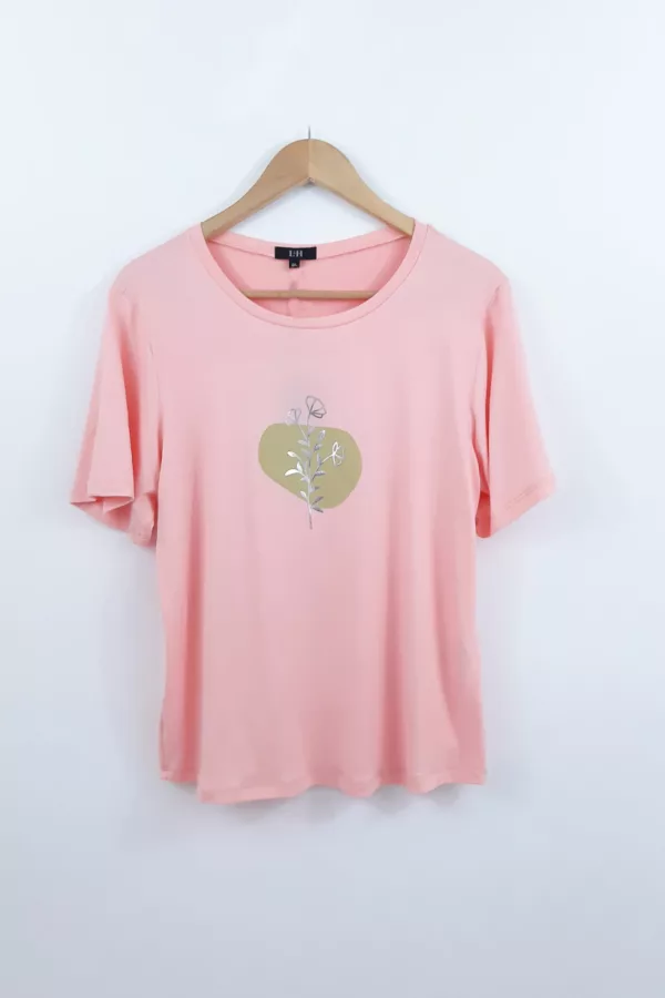 4R609020 Camiseta para mujer tallas grandes pluz size - tienda de ropa-LYH-moda