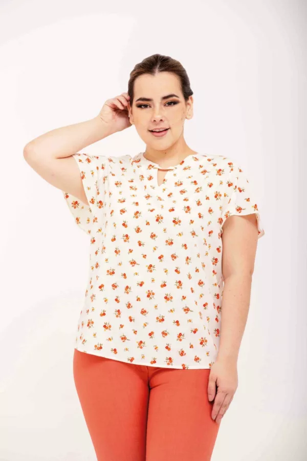 5P612027 Blusa para mujer tallas grandes pluz size - tienda de ropa-LYH-moda