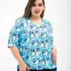 7J612008 Blusa para mujer tallas grandes pluz size - tienda de ropa-LYH-moda