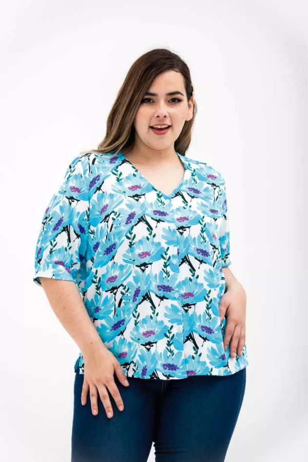 7J612008 Blusa para mujer tallas grandes pluz size - tienda de ropa-LYH-moda