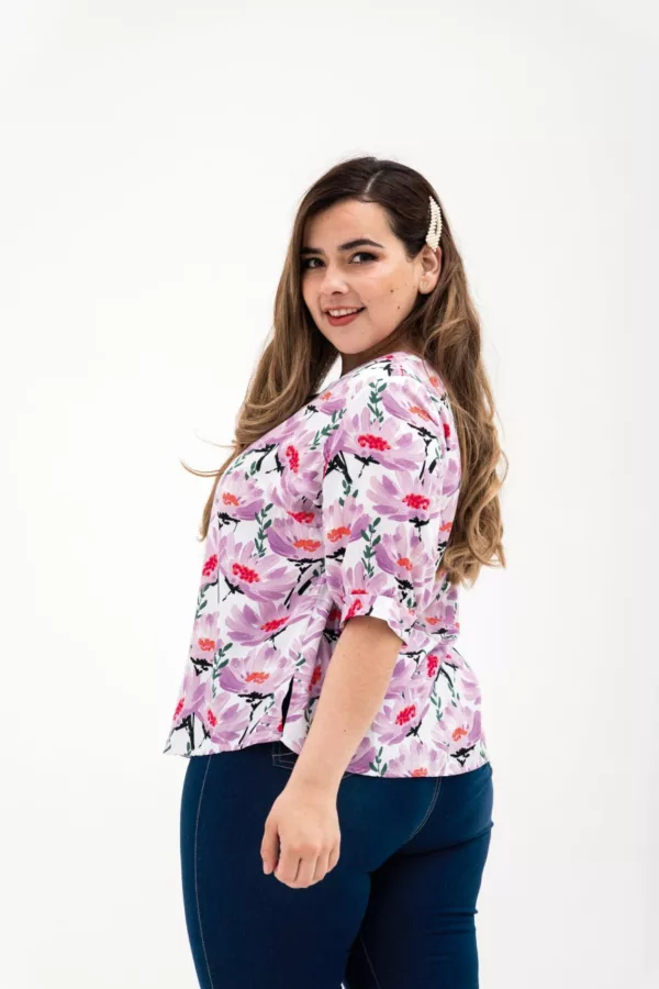 7J612008 Blusa para mujer tallas grandes pluz size - tienda de ropa-LYH-moda