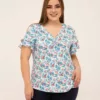 1F609081 Camiseta para mujer tallas grandes pluz size - tienda de ropa-LYH-moda