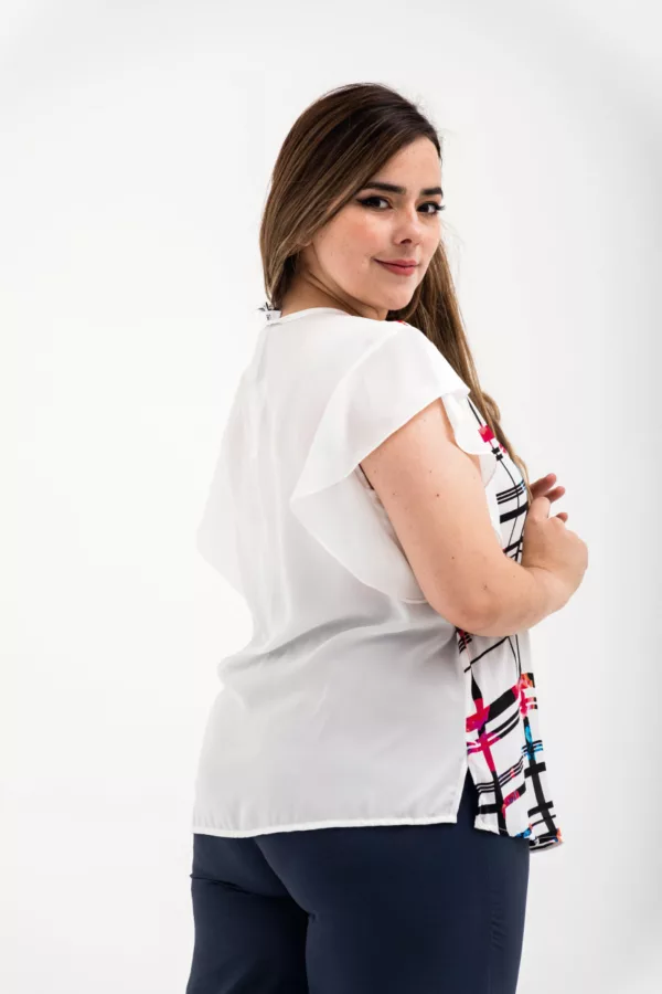 1F612157 Blusa para mujer tallas grandes pluz size - tienda de ropa-LYH-moda