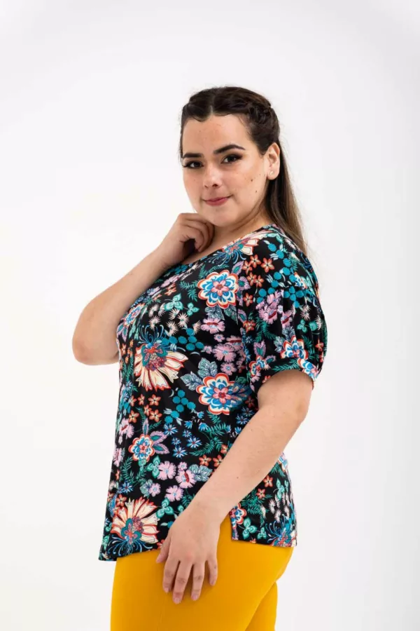 1Y609029 Camiseta para mujer tallas grandes pluz size - tienda de ropa-LYH-moda