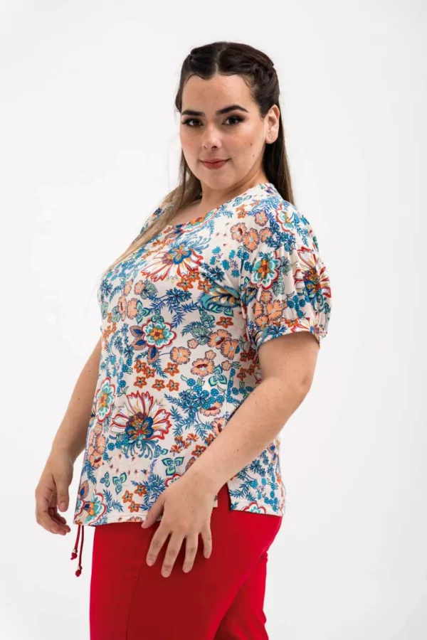 1Y609029 Camiseta para mujer tallas grandes pluz size - tienda de ropa-LYH-moda