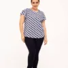 5Z612007 Blusa para mujer tallas grandes pluz size - tienda de ropa-LYH-moda