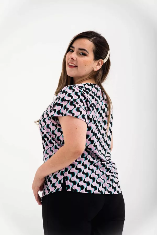 5Z612007 Blusa para mujer tallas grandes pluz size - tienda de ropa-LYH-moda