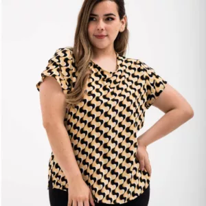 5Z612007 Blusa para mujer tallas grandes pluz size - tienda de ropa-LYH-moda
