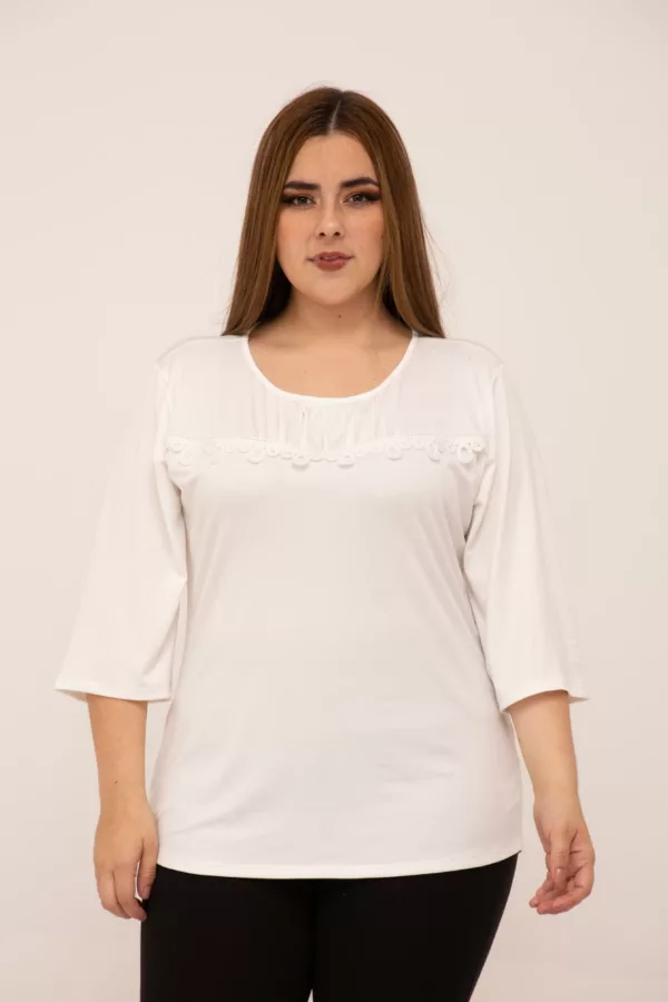 7K609005 Camiseta para mujer tallas grandes pluz size - tienda de ropa-LYH-moda