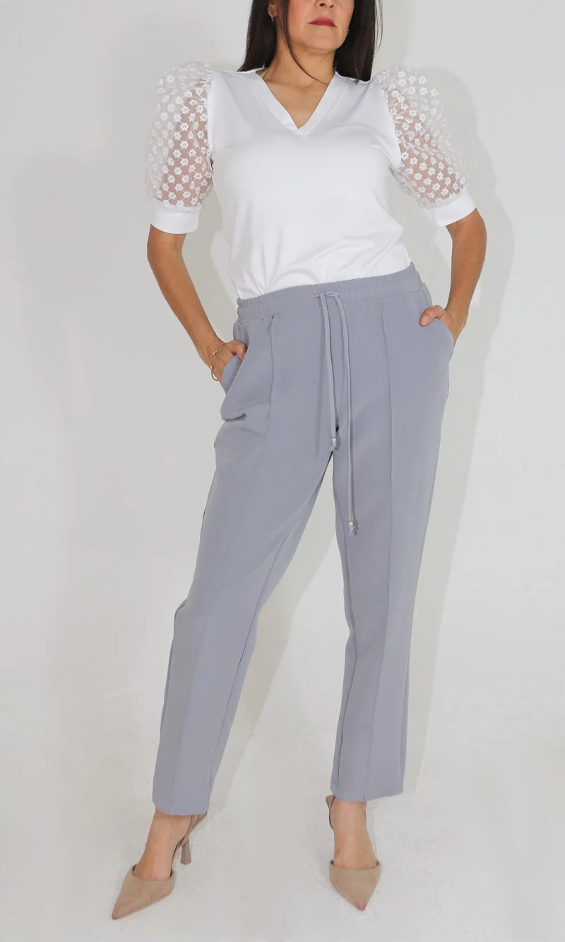 Pantalón mujer unicolor - Imagen 9