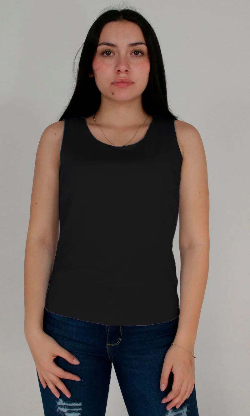 Camiseta mujer unicolor - Imagen 9