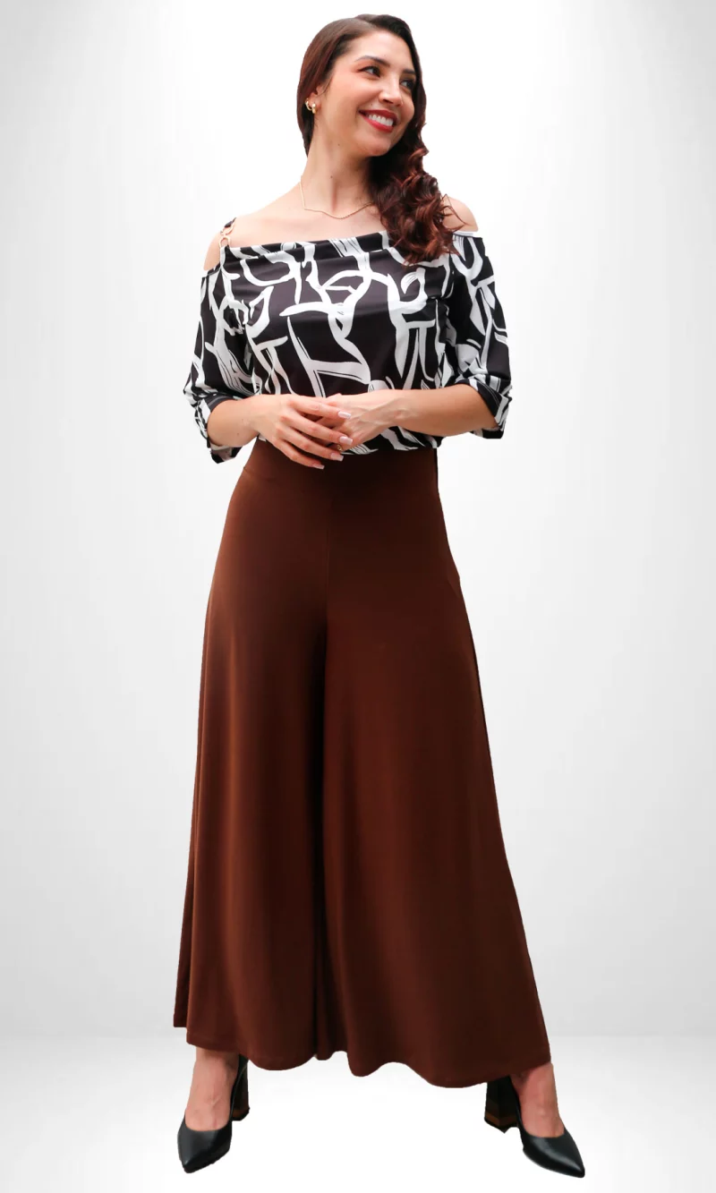 Pantalón mujer unicolor - Imagen 4