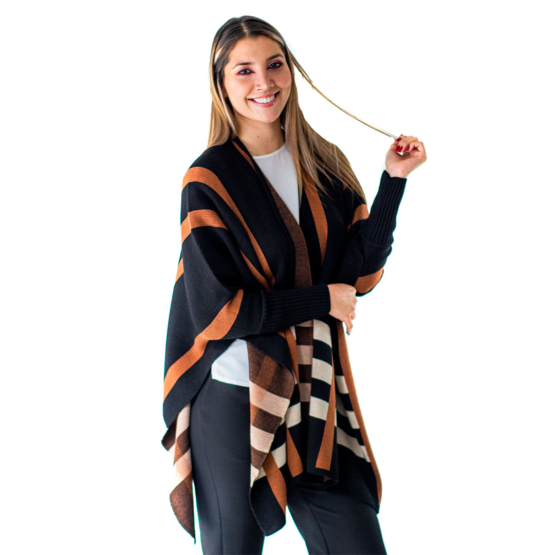 Sacos Ruana Ruana mujer con diseño Tienda en linea LyH