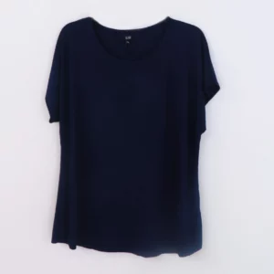 Camiseta mujer manga corta unicolor