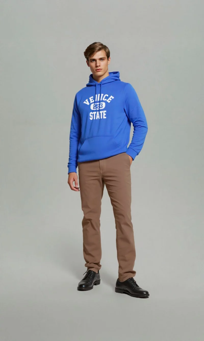 Pantalón hombre unicolor - Imagen 3