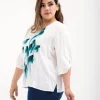 1F612154 Blusa para mujer tallas grandes pluz size - tienda de ropa-LYH-moda