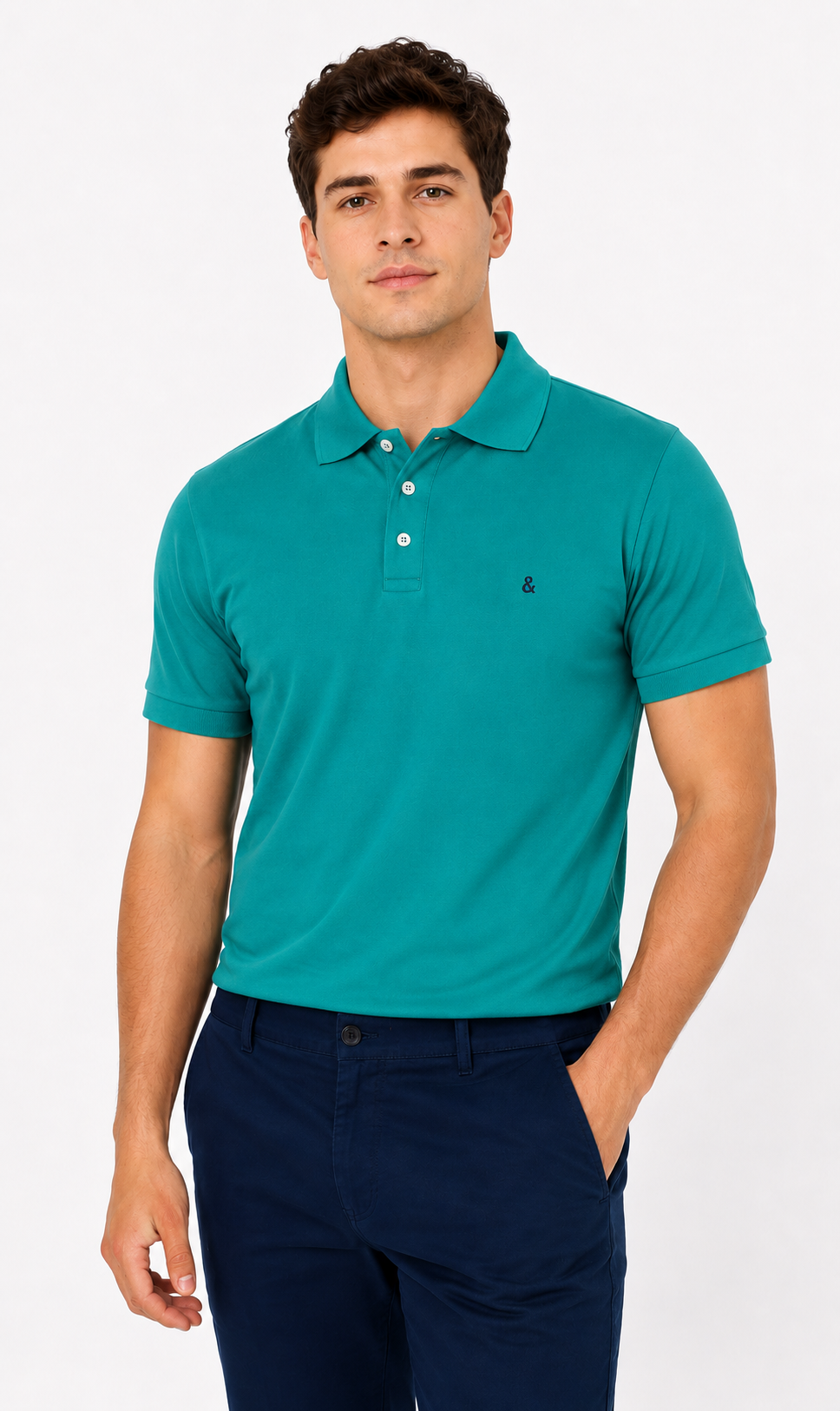 Camiseta hombre manga corta unicolor - Imagen 24