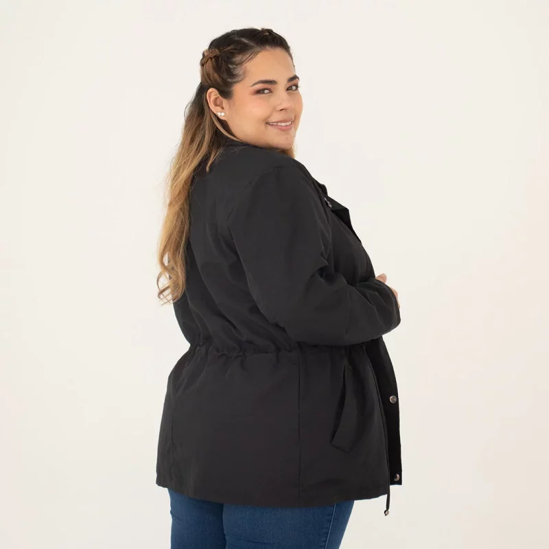 Chaqueta mujer unicolor - Imagen 2