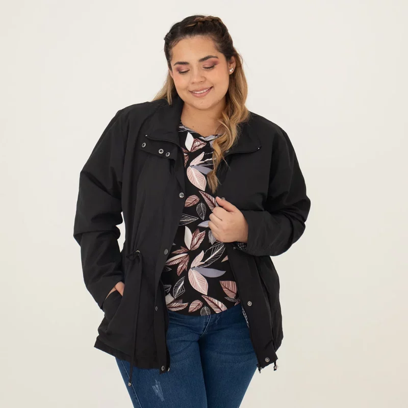 Chaqueta mujer unicolor