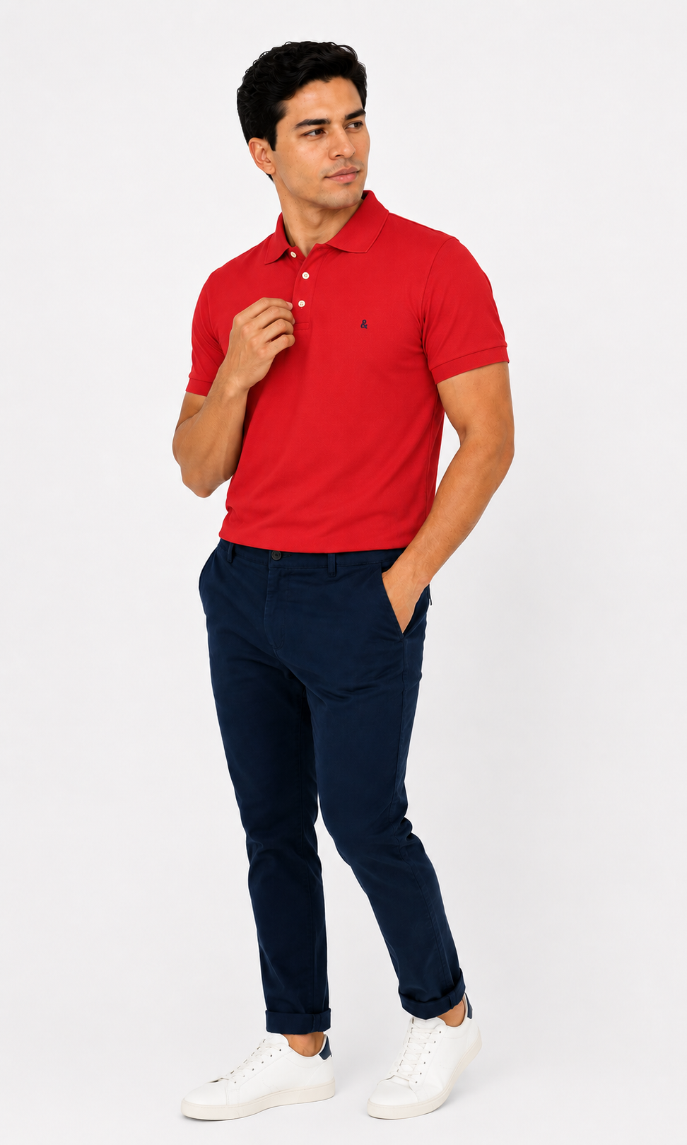 Camiseta hombre manga corta unicolor - Imagen 14